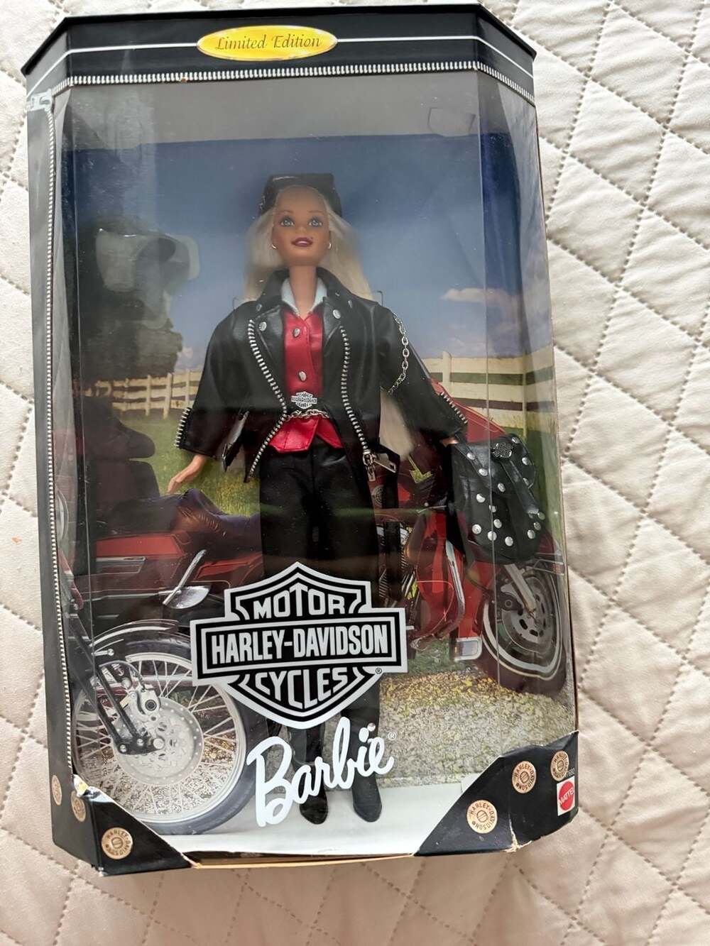 1997 Harley-Davidson Barbie Doll 1st in a Series Limited Edition Mattel 17692